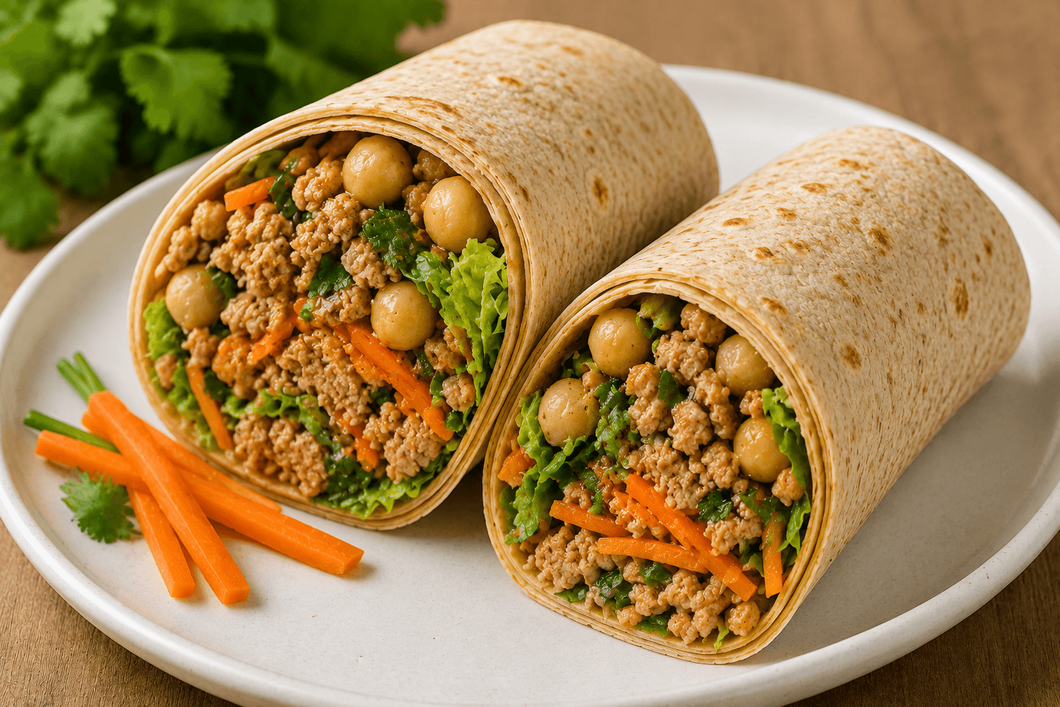 Asian Turkey Wrap