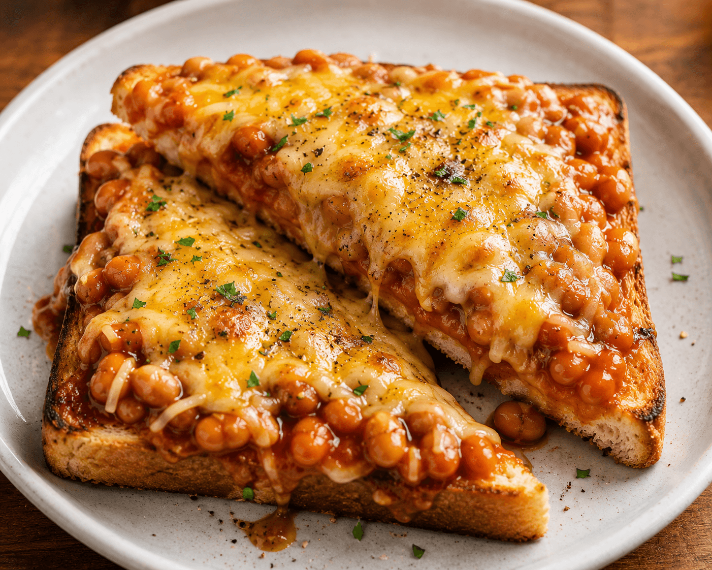 Cheese & Beans on Toast