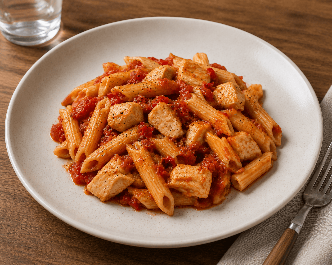 Chicken Arrabbiata Pasta