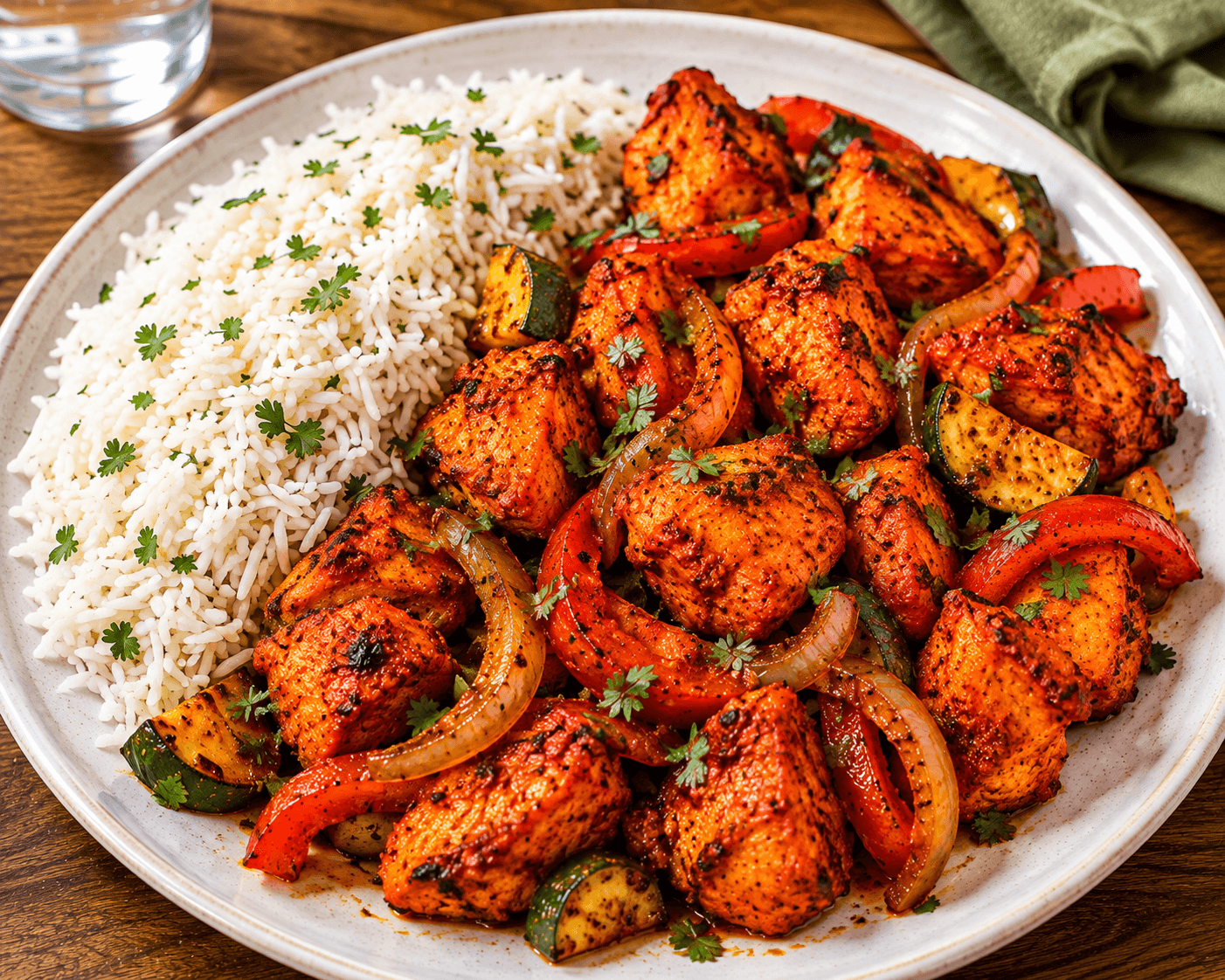 Chicken Tikka with Rice